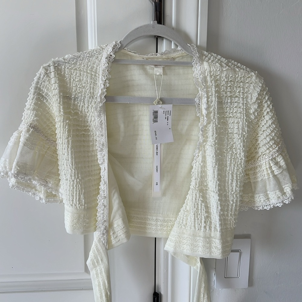Jonathan Simkhai Wrap Crop Top! NWT - Picture 12 of 12